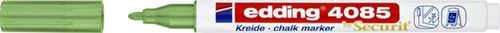 Krijtstift edding 4085 by Securit rond 1-2mm metallic groen-3
