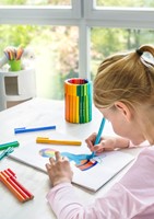 Kleurstiften Faber-Castell Connector assorti cadeauset à 80 stuks-3