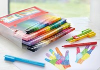 Kleurstiften Faber-Castell Connector assorti cadeauset à 80 stuks-5
