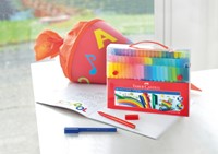 Kleurstiften Faber-Castell Connector assorti cadeauset à 80 stuks-6