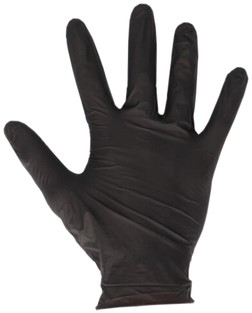 Handschoen CMT L soft nitril zwart 100 stuks-4