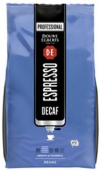 Koffie Douwe Egberts espresso bonen Decaf