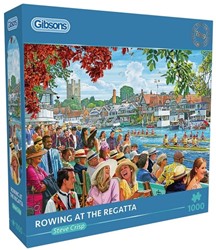Puzzel Gibsons Rowing at the Regatta 1000 stukjes