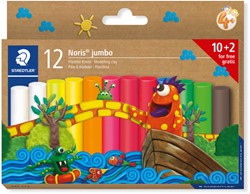Boetseerklei Staedtler Noris jumbo set à 12 kleuren