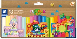 Boetseerklei Staedtler Noris jumbo set à 18 kleuren