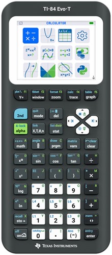Rekenmachine TI-84 Evo-T zwart