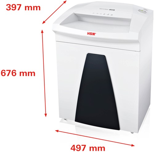 Papiervernietiger HSM Securio B26 stroken 5.8mm-2