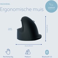 Ergonomisch muis R-Go HE Break Wireless Rechts M-3