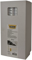 Bindrug Fellowes 10mm 21rings A4 blauw 100 stuks