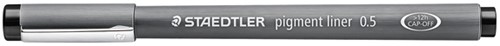 Fineliner Staedtler Pigment 308 zwart 0.5mm-2