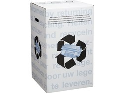 Inzamelen gebruikte cartridges
