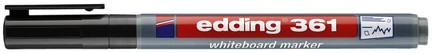 Edding whiteboard stift 361 zwart