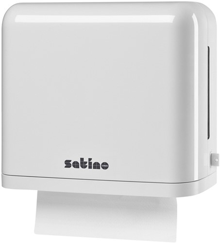Handdoekdispenser Satino PT3 klein wit 331020