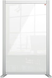 Bureauscherm Nobo modulair transparant acryl 60x100cm