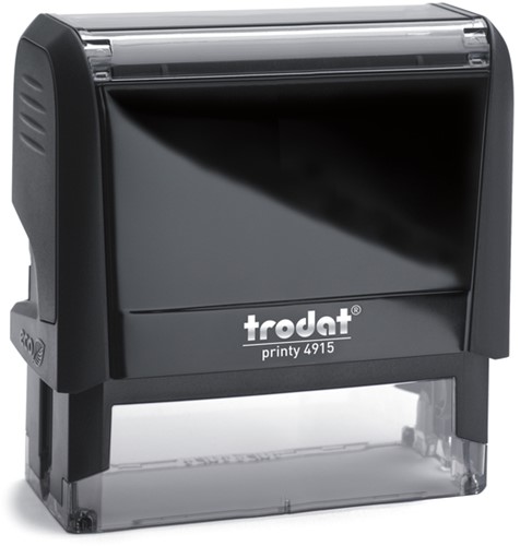 Tekststempel Trodat Printy 4915 personaliseerbaar zwart