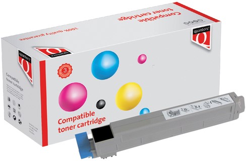 Tonercartridge Quantore Oki 44643004 zwart