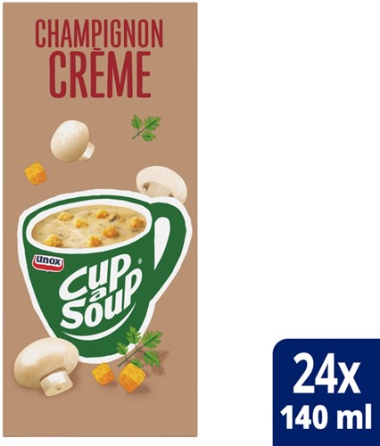 Cup-a-Soup Unox champignon crème 24x140ml