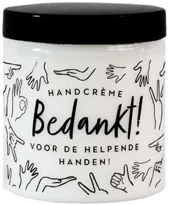 Handcrème Bedankt