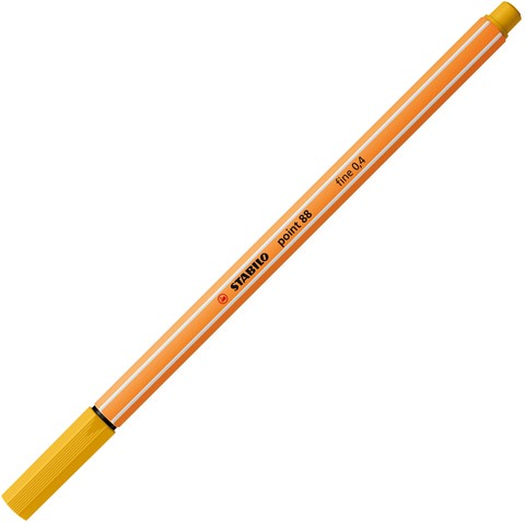 Fineliner STABILO point 88/87 fijn curry