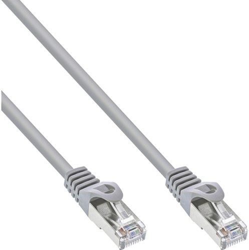 Kabel InLine Cat5e U UTP 2 meter grijs
