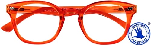 Leesbril I Need You +2.50 dpt Lollipop oranje