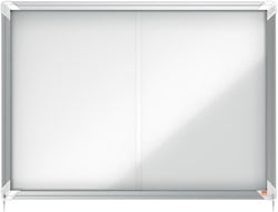 Binnenvitrine Nobo Premium Plus 8xA4 schuifdeur magnetisch