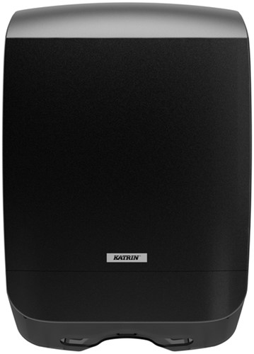 Handdoekdispenser Katrin medium zwart 77434