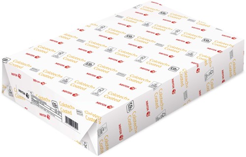 Laserpapier Xerox Colotech+ glossy coated A4 200gr wit 250 vel