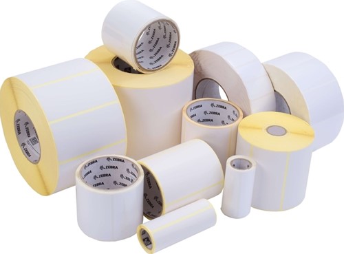 Labeletiket Zebra 2000D 800263-105 76x25mm wit