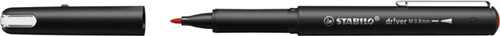 Fineliner STABILO dr!ver medium rood