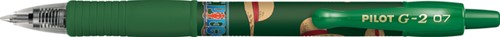 Gelschrijver PILOT G-2-07 One Piece medium groen