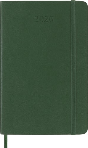 Agenda 2026 Moleskine 12M Planner Weekly 7dagen/1pagina pocket sc myrtle green