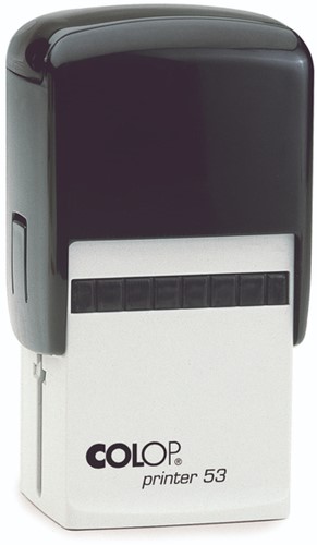Tekststempel Colop Printer 53 port betaald zwart