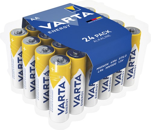 Batterij Varta Energy 24x AA voordeelbox