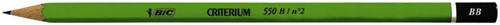 Potlood Bic Criterium 550 zeshoekig B