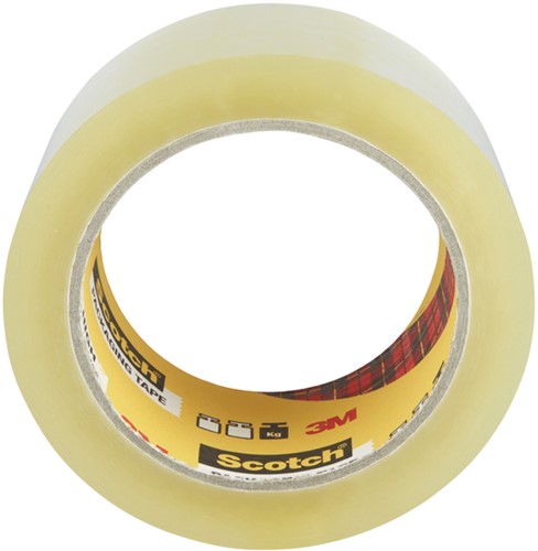 Verpakkingstape Scotch Heavy 50mmx66m transparant 6 rollen