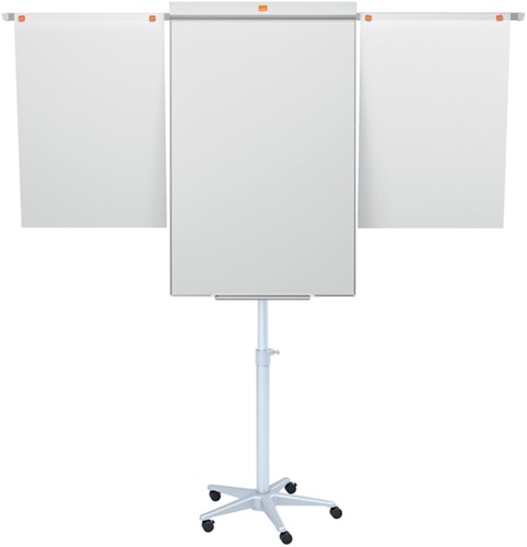 Flipover mobiele Nobo met uitschuifbaar armen