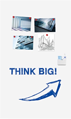 Whiteboard Legamaster Wall-Up 200x119,5cm