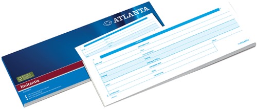 Kwitantieboekje Djois Atlanta 105x297mm 100vel