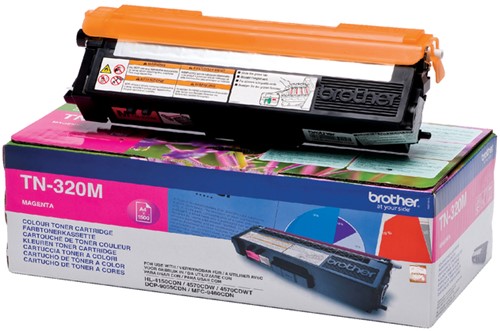 Toner Brother TN-320M rood
