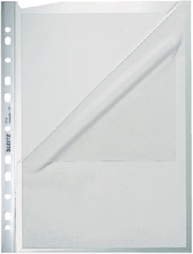 Showtas Leitz Premium links open 0.13mm PP A4 transparant 100 stuks