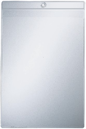 Insteekmap U-model Leitz Premium met ophangoog 0.20mm PVC A5 transparant 50 stuks