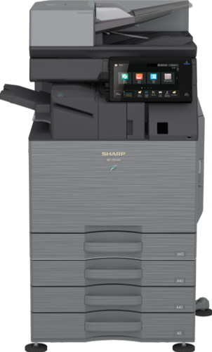 Zie aan de hand van de configuratie het uiterlijk van de MFP