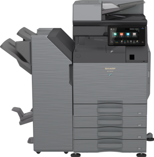 Zie aan de hand van de configuratie het uiterlijk van de MFP