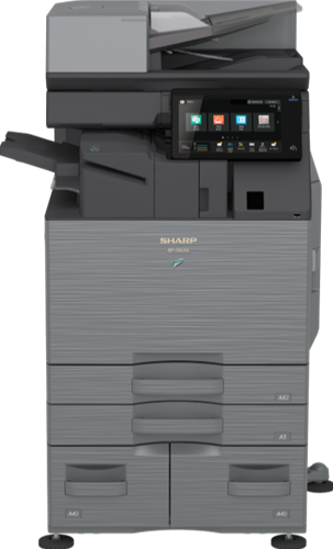Zie aan de hand van de configuratie het uiterlijk van de MFP