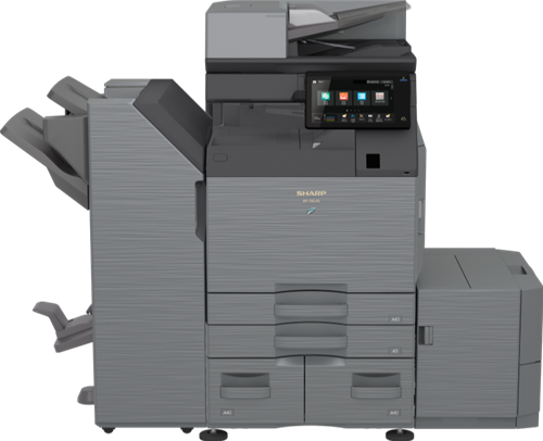Zie aan de hand van de configuratie het uiterlijk van de MFP
